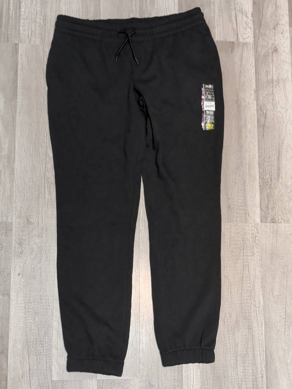 Athletic Works Black Kids Fleece Jogger Sweatpants